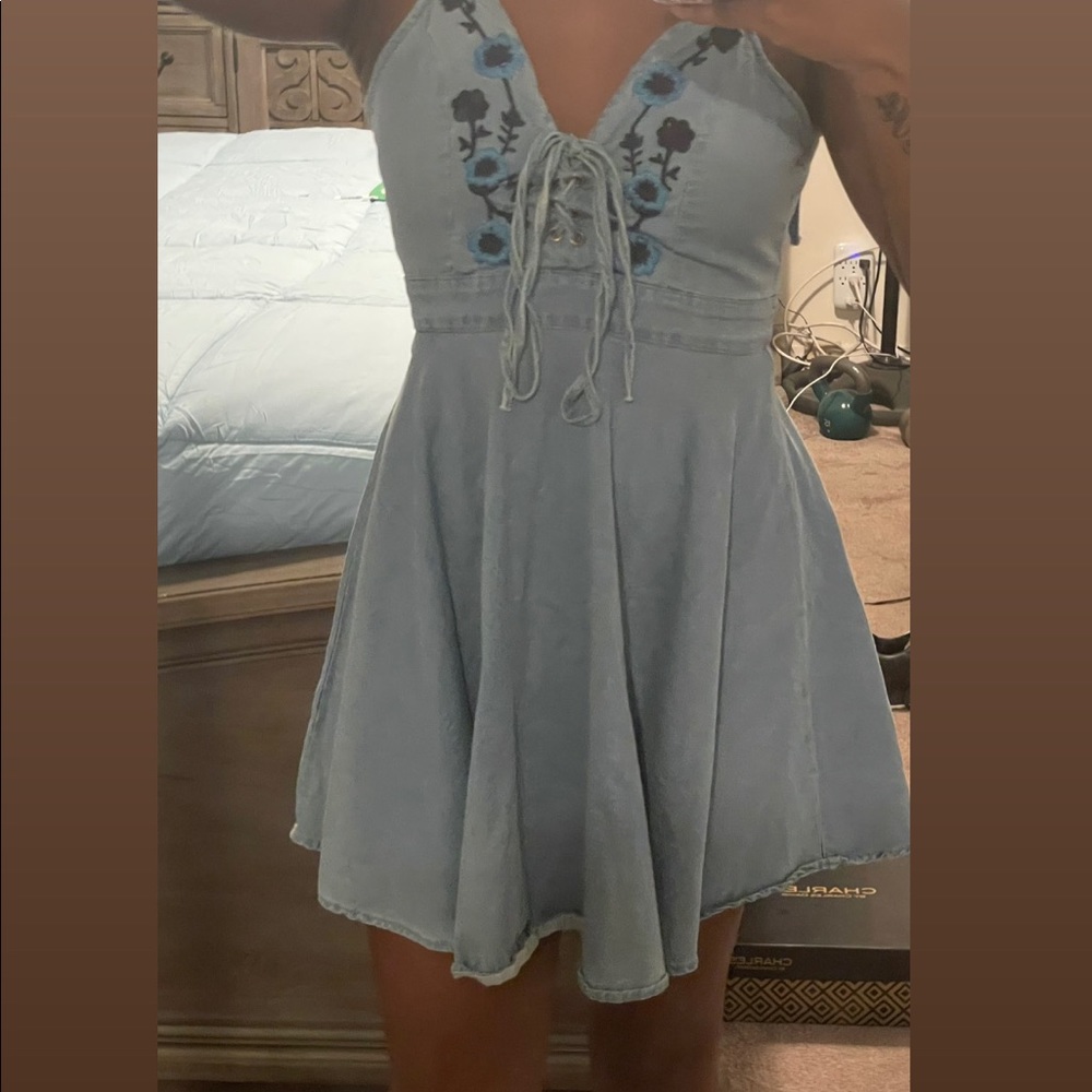 Jean summer dress
